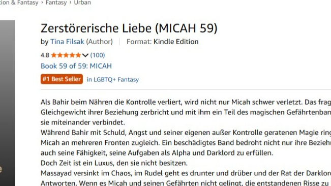 Zerstörerische Liebe (MICAH 59) after